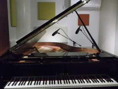 7th Note（セブンスノート）：グランドピアノとマイク