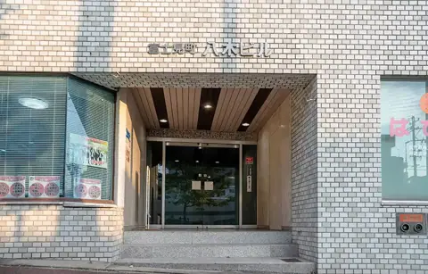 東別院防音室 24時間グランドピアノ音楽練習室：建物の入口