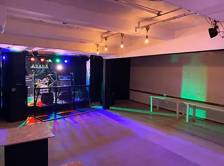 函館ARARA リハーサルスタジオ(ARARA STUDIO):ステージとフロア