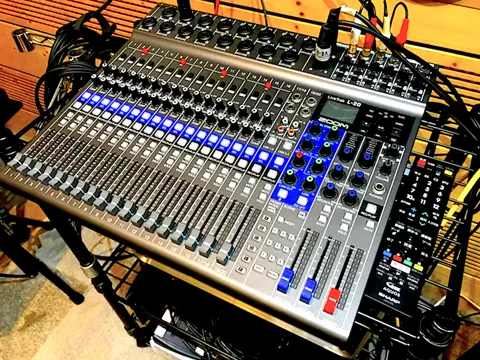 スタジオバックビート＆ロッジアフターセッション：ミキサー