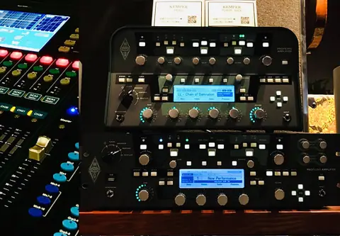 G-ROKS 下高井戸スタジオ：ミキサーとギターアンプシミュレーター