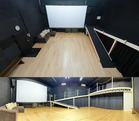 Human Arts Studio Tsukuba（ヒューマンアーツスタジオ）：ホールの室内