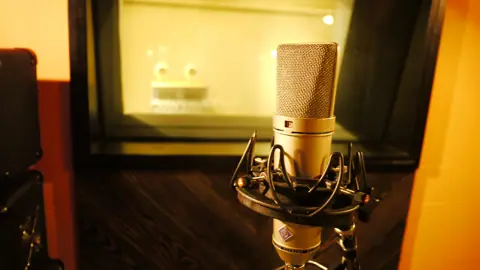 kivori★studio（キボリスタジオ）：ブースのマイク
