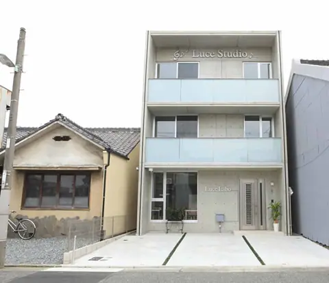 ルーチェスタジオ：建物外観