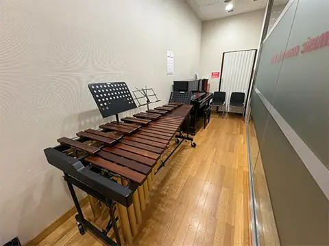宮地楽器 MUSIC JOY 新宿 練習室レンタル：マリンバ