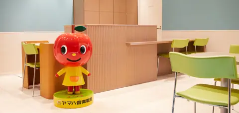 宮地楽器 ミュージックスクエア立川 練習室レンタル(受付と待合)