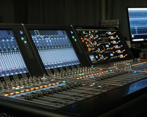音楽教室 音教（おんきょう） スタジオレンタル：デジタルミキサー