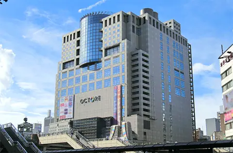 八王子市学園都市センター サウンドルーム：建物の外観