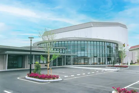 神埼市千代田文化会館「はんぎーホール」スタジオ：建物外観