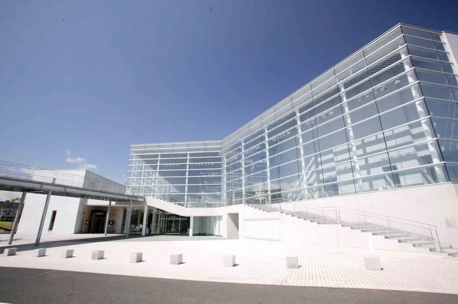 北上市文化交流センター さくらホール アートファクトリー（練習室）（さくらホール外観）