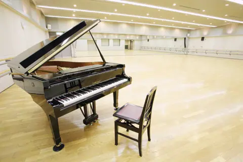 相模女子大学グリーンホール（相模原市文化会館）リハーサル室・練習室（グランドピアノのある広い練習室）
