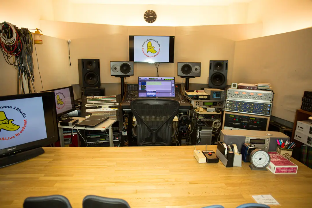 Rock'n' Banana 1 Studio(コントロールルーム)