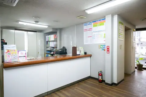 山響楽器店 中山センター：受付カウンター