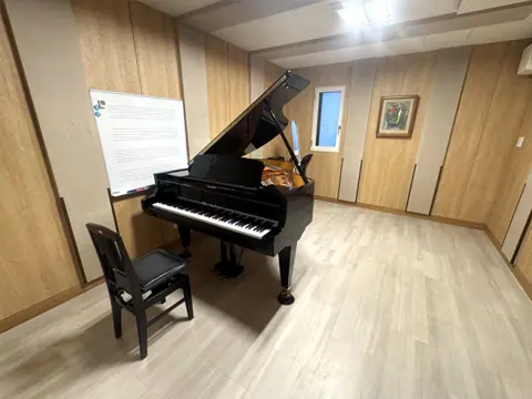 仙台中央音楽センター スタジオレンタル：グランドピアノのある練習室