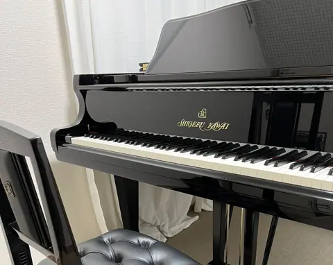 そらまめピアノ教室 レッスン室レンタル：グランドピアノ
