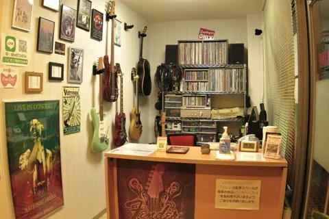 STUDIO SONGLiNE(ソングライン):受付カウンター